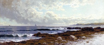 lo largo de la costa moderna playa Alfred Thompson Bricher Pinturas al óleo